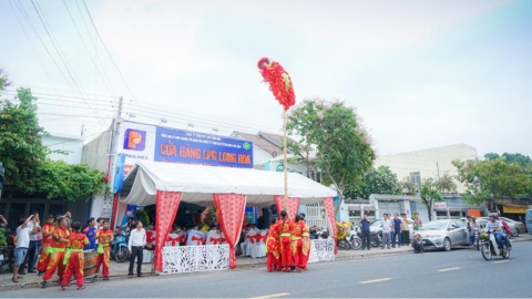 HÌNH ẢNH LỄ KHAI TRƯƠNG CỬA HÀNG GAS LONG HOA CHI NHÁNH LẠC LONG QUÂN TÂY NINH