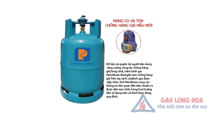 GAS PETROLIMEX XANH VAN TỰ ĐỘNG 12KG 5