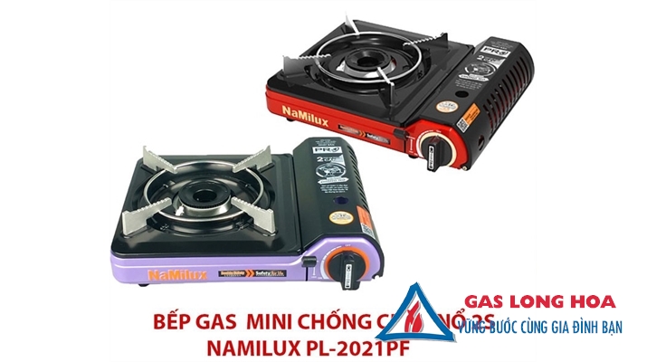 Bếp Gas Mini NaMilux Pro ( Vỏ Sơn Tĩnh Điện ) 1