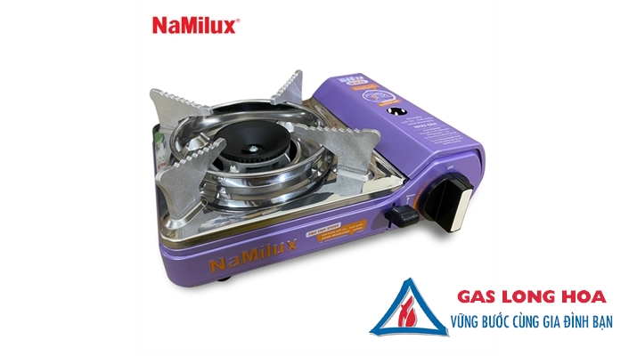 Bếp Gas Mini NaMilux Pro Tiny Siêu nhỏ ( tặng kèm hộp nhựa ) PS2221PS 1