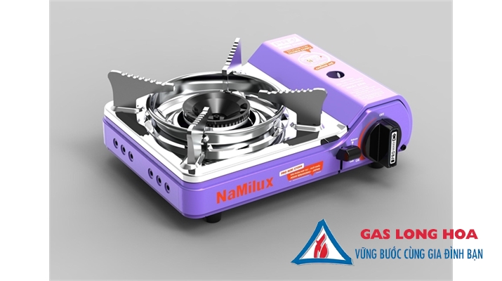 Bếp Gas Mini NaMilux Pro Tiny Siêu nhỏ ( tặng kèm hộp nhựa ) PS2221PS 7