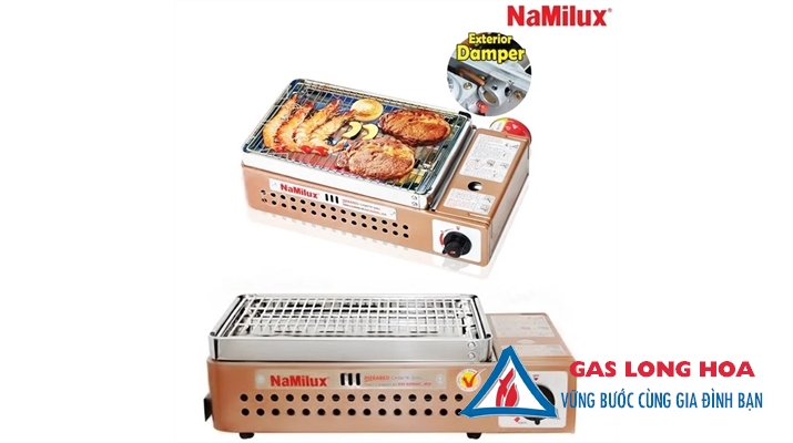 Bếp nướng gas hồng ngoại NaMilux 9