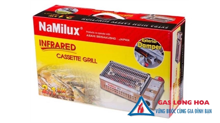 Bếp nướng gas hồng ngoại NaMilux 15