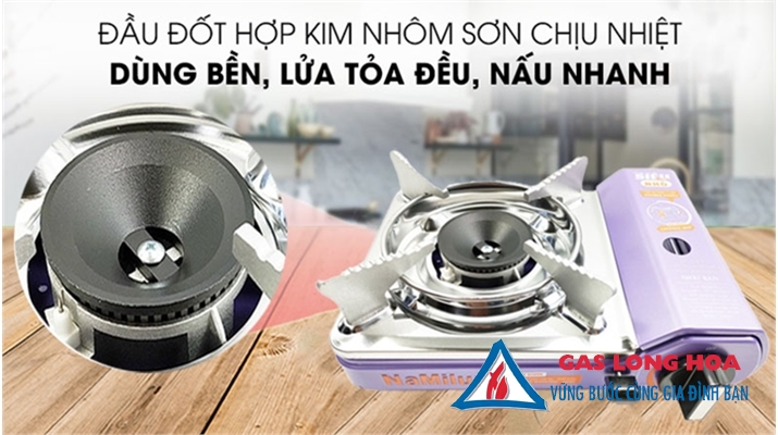 Bếp Gas Mini NaMilux Pro Tiny Siêu nhỏ ( tặng kèm hộp nhựa ) PS2221PS 47