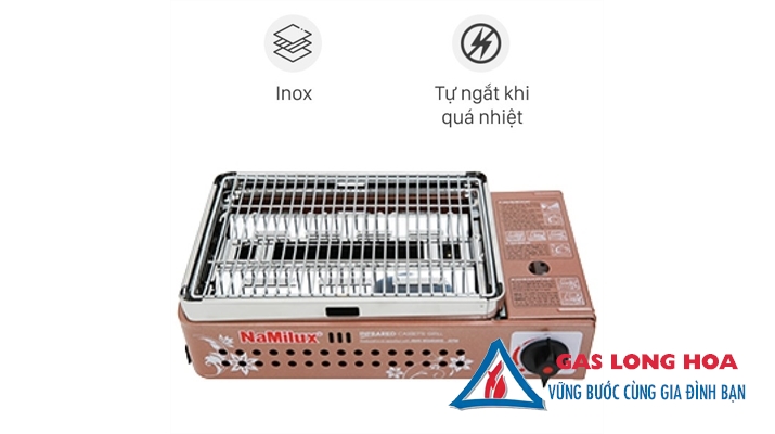Bếp nướng gas hồng ngoại NaMilux 35