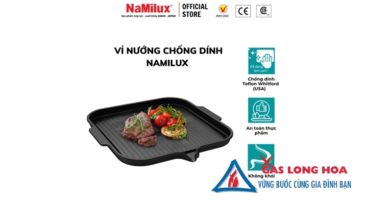 Vỉ Nướng Chống Dính Cao Cấp NaMilux 1