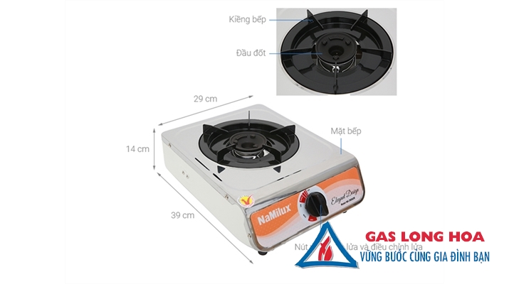 Bếp gas đơn Namilux NH-260ASM 11