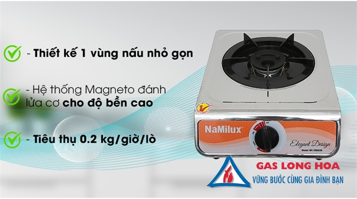 Bếp gas đơn Namilux NH-260ASM 19