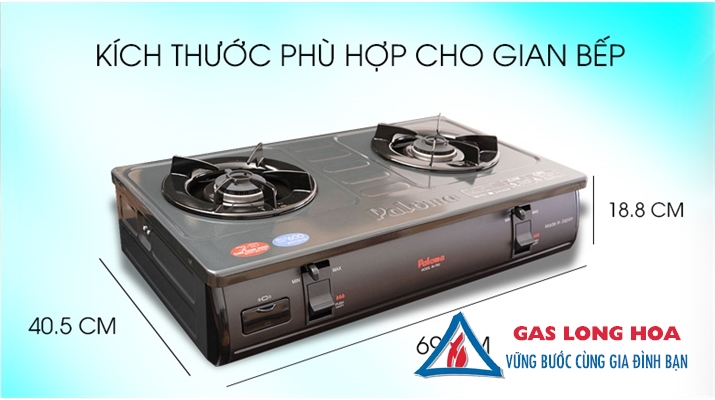 Bếp Gas Paloma Nhập Khẩu Nguyên Chiếc Từ Nhật ( Loại Nút Nhấn ) 29