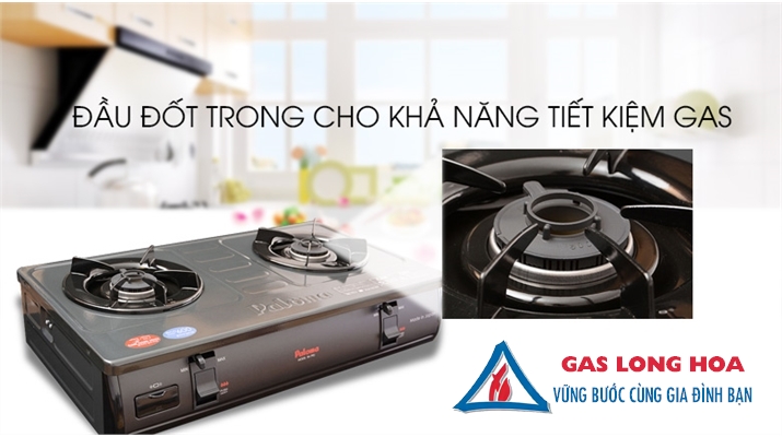 Bếp Gas Paloma Nhập Khẩu Nguyên Chiếc Từ Nhật ( Loại Nút Nhấn ) 35