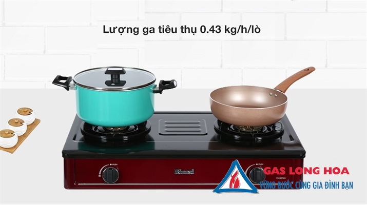 Bếp Gas Rinnai Dương RV-B274SR ( EB ) Màu Đỏ 13
