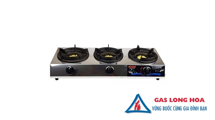 Bếp Gas Công Nghiệp 3 Lò SOGO 5