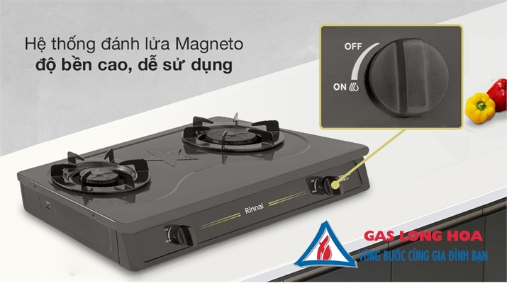 Bếp Gas Dương Rinnai RV- MC27BE 23