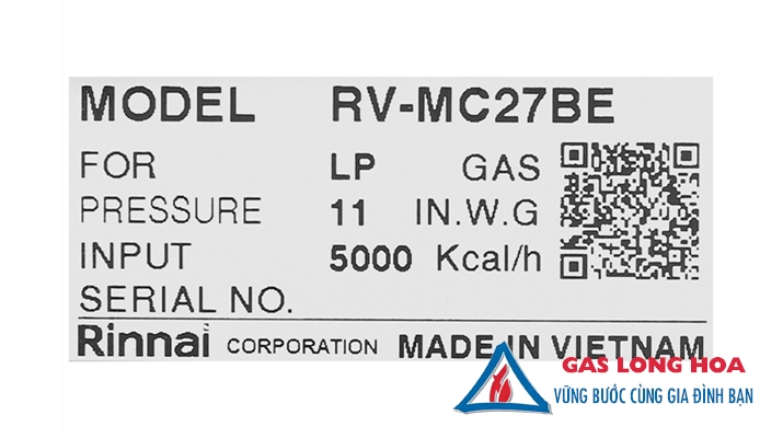 Bếp Gas Dương Rinnai RV- MC27BE 31