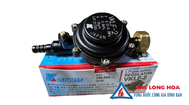 VAN ĐIỀU ÁP GAS KATSURA VKLF-2 (REN TRONG) 7