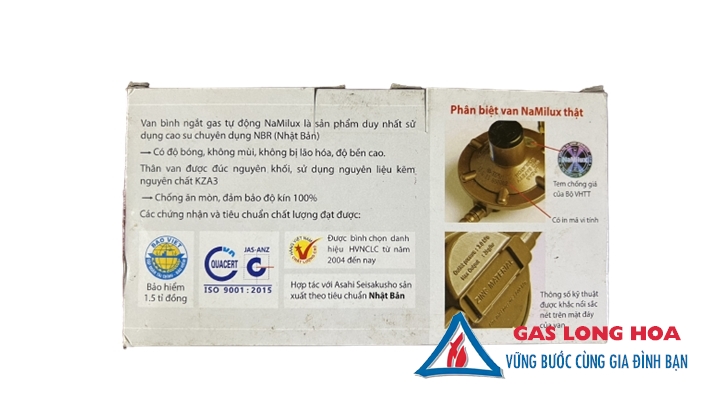 Van Điều Áp Ngắt Gas Tự Động NaMilux ( Loại Răng Ngoài ) 23