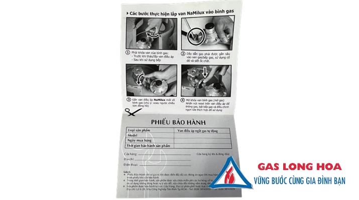 Van Điều Áp Ngắt Gas Tự Động NaMilux ( Loại Răng Ngoài ) 31