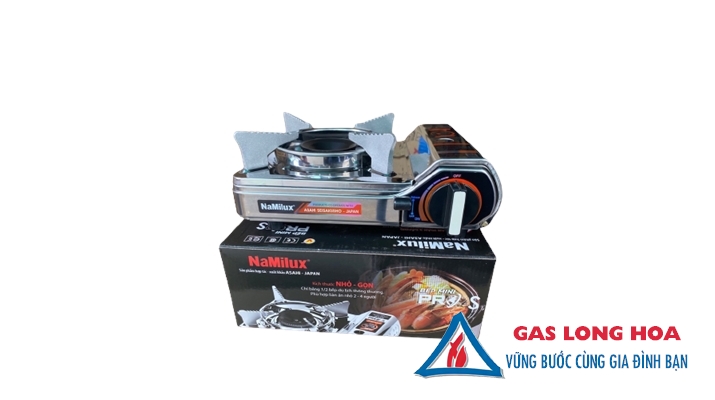 Bếp Gas Mini NaMilux Toàn Thân Inox Siêu Nhỏ 1