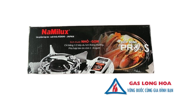 Bếp Gas Mini NaMilux Toàn Thân Inox Siêu Nhỏ 13