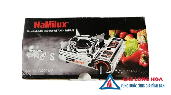 Bếp Gas Mini NaMilux Toàn Thân Inox Siêu Nhỏ 19