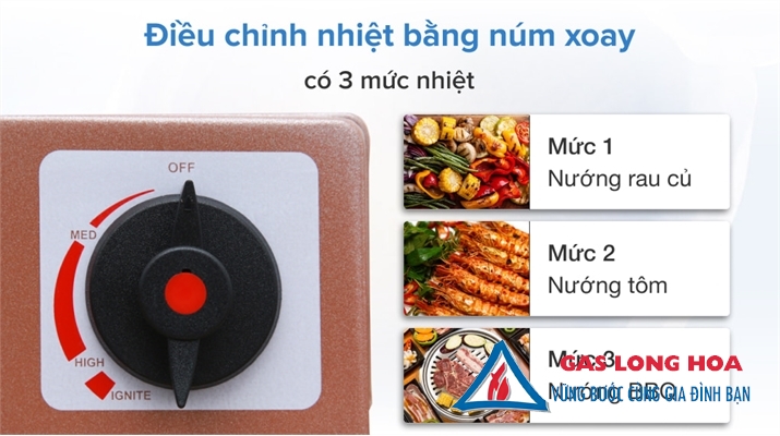 Bếp nướng gas hồng ngoại NaMilux 41