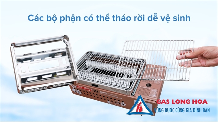 Bếp nướng gas hồng ngoại NaMilux 45