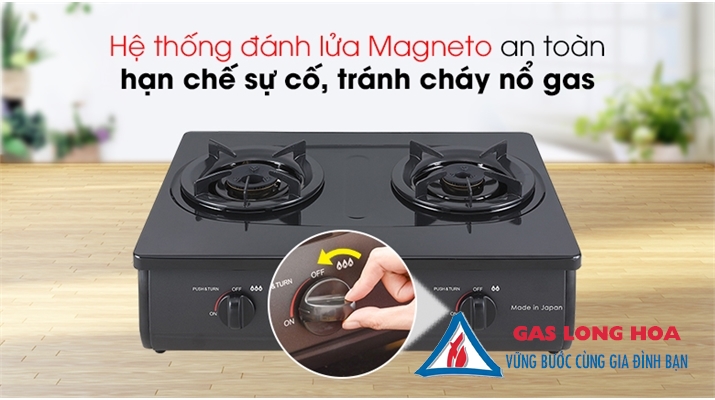 BẾP GAS ĐÔI PALOMA PA-6MEJ ( NHẬP KHẨU NHẬT ) 55