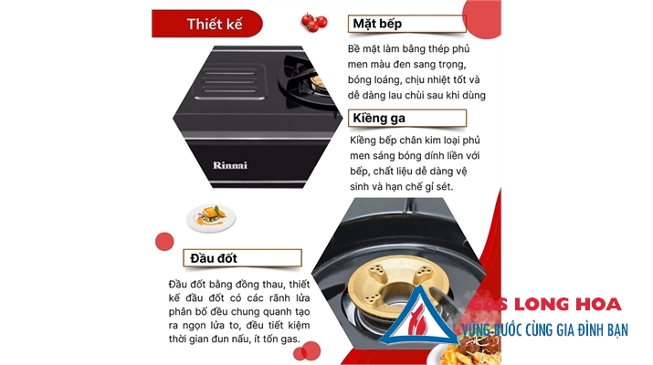 Bếp Gas Rinnai Dương RV-B271SB (EB) 27