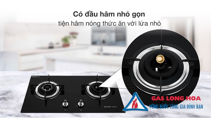 BẾP GAS ÂM SAKURA SG-2525GB 55