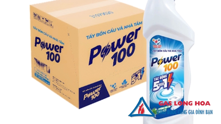 Nước tẩy bồn cầu nhà vệ sinh Power 100 3