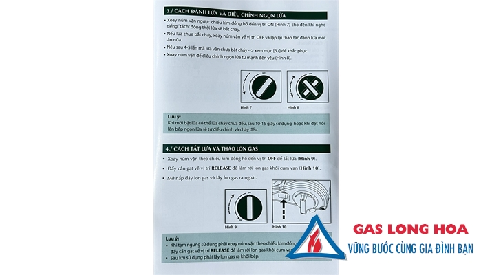 Bếp gas mini NaMilux mother PL2302PF ( xanh rêu  ) 63