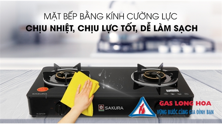 Bếp gas đôi Sakura SA-2375GB 23