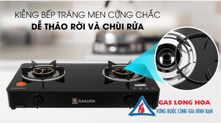 Bếp gas đôi Sakura SA-2375GB 29