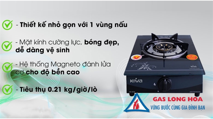 Bếp gas đơn Kiwa KW-300G 21