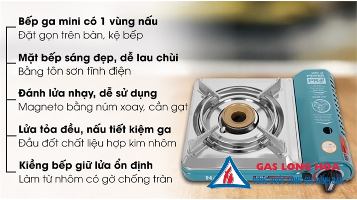 Bếp gas mini Namilux NH-P3031PS 15