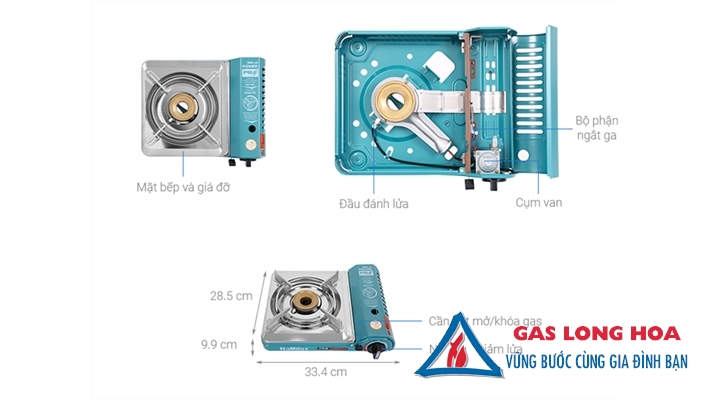 Bếp gas mini Namilux NH-P3031PS 17
