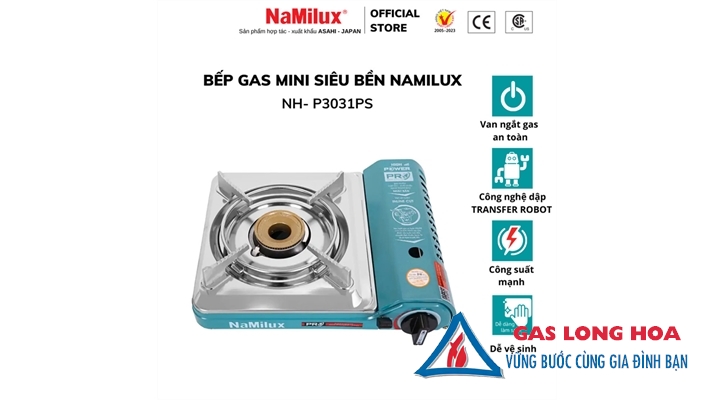 Bếp gas mini Namilux NH-P3031PS 21