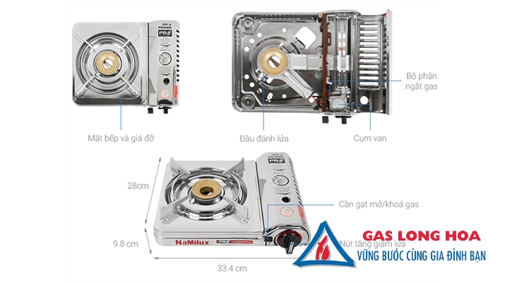 Bếp gas mini Namilux NH-P3031AS 3