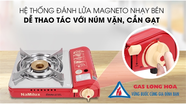Bếp gas mini Namilux NH-P2915PS 5