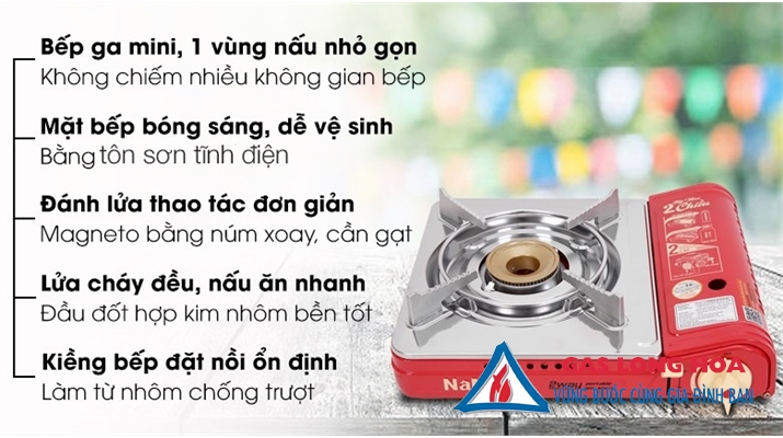 Bếp gas mini Namilux NH-P2915PS 23