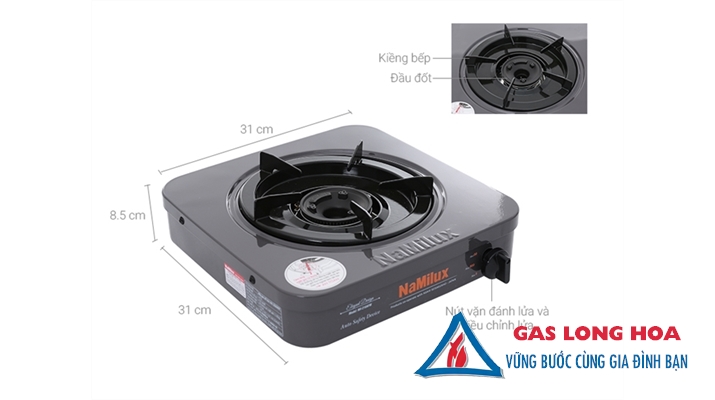 Bếp gas đơn Namilux NH-210AFM 17