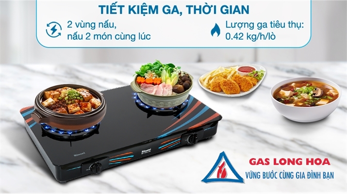 BẾP GAS ĐÔI RINNAI RV-715SLIM(GL-SC) 35