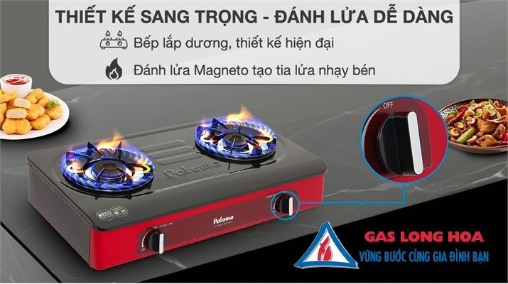 BẾP GAS ĐÔI PALOMA PA-V71ER 57