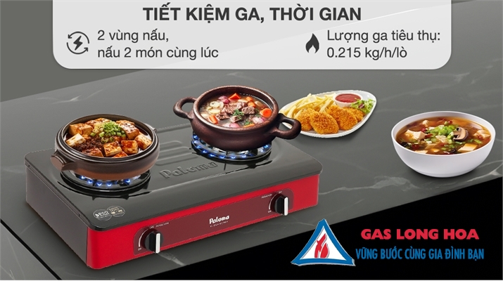 BẾP GAS ĐÔI PALOMA PA-V71ER 61