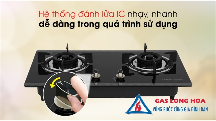 Bếp gas âm SAKURA SG-2530GB 33