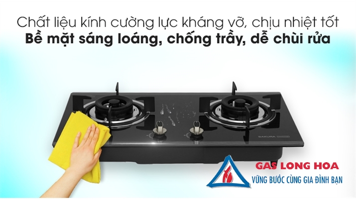 Bếp gas âm SAKURA SG-2530GB 35