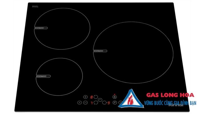Bếp âm điện từ Rinnai 3 vùng nấu RB-6103H-CB 1