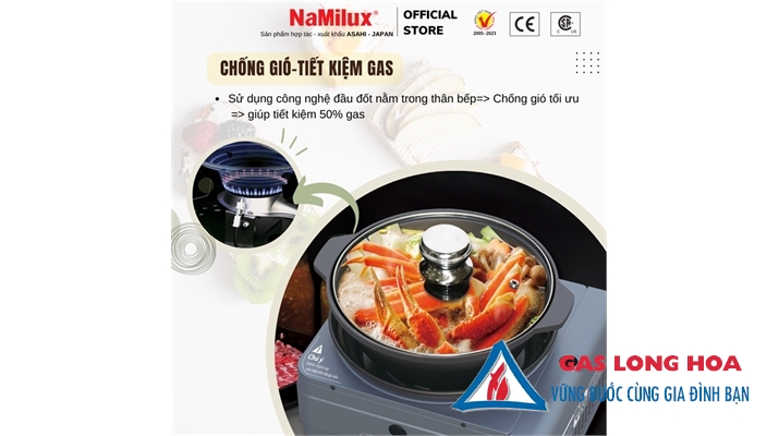 Bếp lẩu nướng cao cấp Namilux GS2923PF ( có kèm nồi ) 7