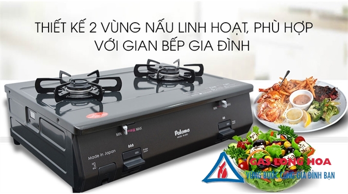 BẾP GAS ĐÔI PALOMA PA-209J 35