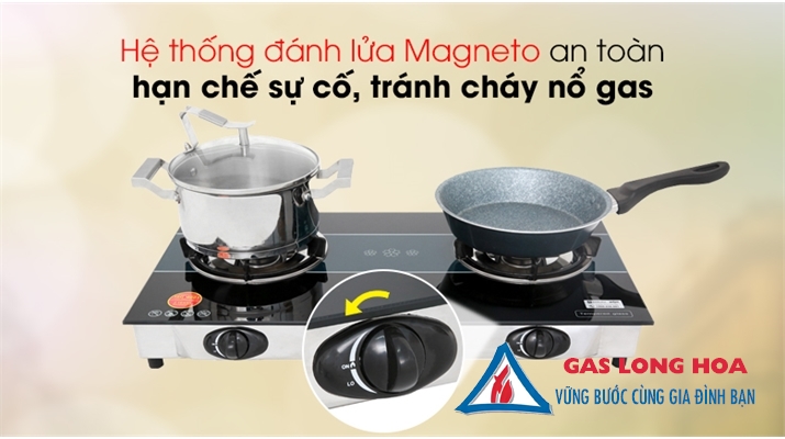 BẾP GAS ĐÔI KIWA KW-770SG 1